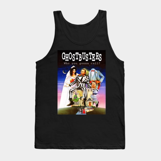 Ghostbusters Beatlejuice style Tank Top by Retrostuff